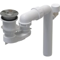 Villeroy & Boch Oberon 2.0 trop-plein avec couvercle - Stone White