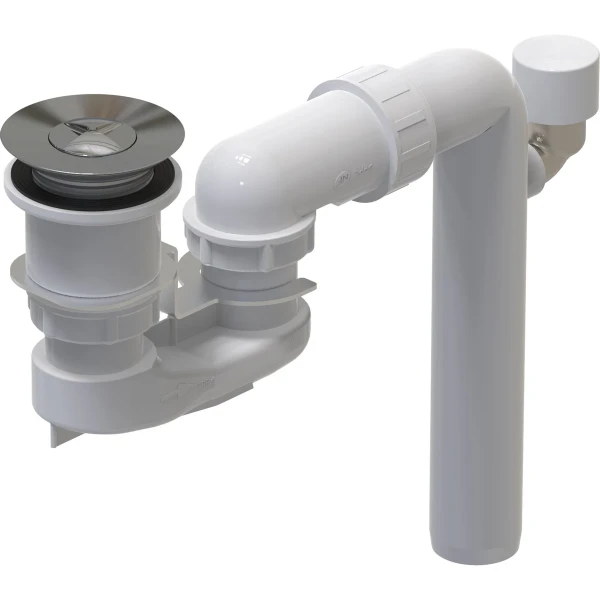 Villeroy & Boch Oberon 2.0 Overloop- en afvoerdeksel - Stone White