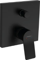 Hansgrohe Vivenis mitigeur bain mono-commande encastré avec aérateur  - noir matt