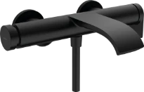 Hansgrohe Vivenis mitigeur bain - noir mat