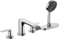 Hansgrohe Vivenis mitigeur bain 4-trous avec Sbox New - chromé