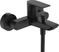 Hansgrohe Rebris E mitigeur bain/douche - noir mat