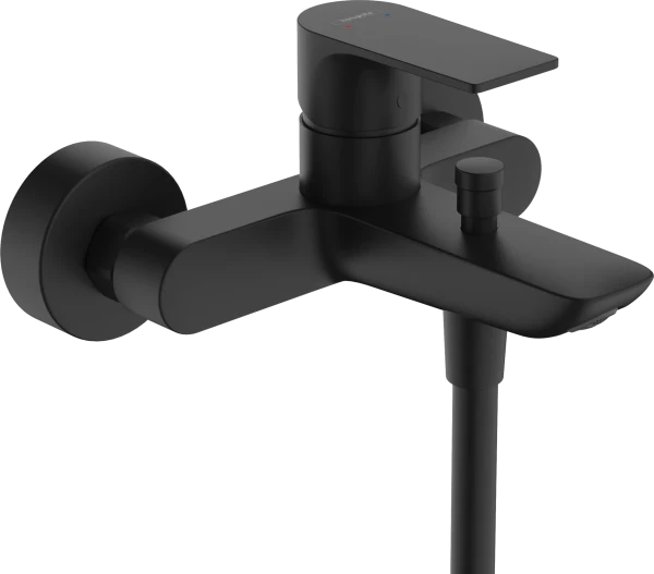 Hansgrohe Rebris E mitigeur bain/douche - noir mat