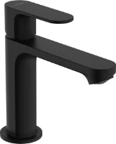 Hansgrohe Rebris S 110 mitigeur lavabo avec vidage automatique - noir mat
