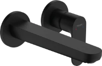 Hansgrohe Rebris S mitigeur lavabo pour modèle encastré 205 mm - noir mat