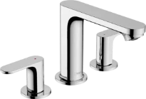 Hansgrohe Rebris S mélangeur lavabo (3 poignées) avec vidage - chromé