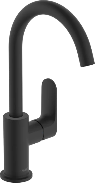 Hansgrohe Rebris S 210 mitigeur lavabo avec vidage automatique - noir mat