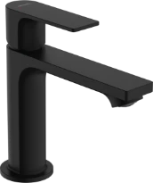 Hansgrohe Rebris E 110 mitigeur lavabo avec vidage automatique - noir mat