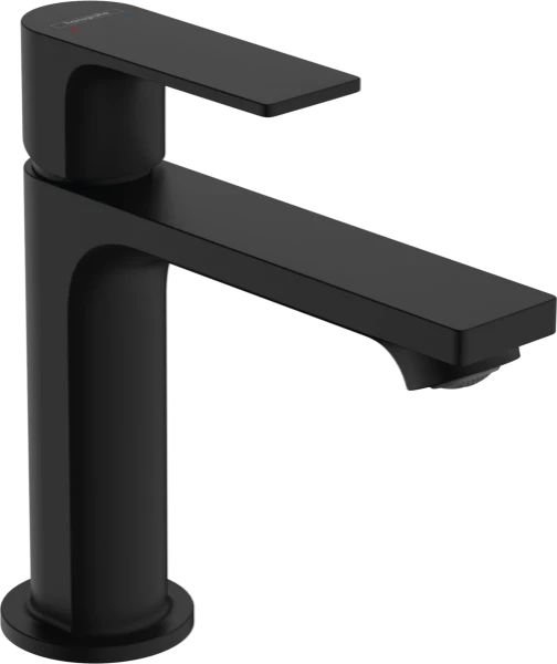 Hansgrohe Rebris E 110 mitigeur lavabo avec vidage automatique - noir mat