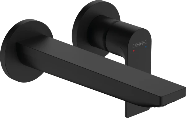 Hansgrohe Rebris E mitigeur lavabo encastré 205 mm  - noir matt