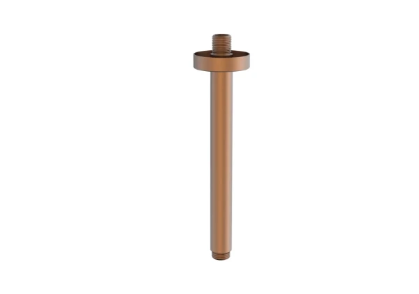 Procasa Vivo bras de douche pour plafond 240 mm - Brushed Copper PVD - cuivre brossé PVD