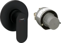 Hansgrohe Rebris S mitigeur douche encastré  - noir matt