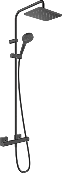 Hansgrohe Vernis Shape Showerpipe E robinet thermostatique douche écosmart - noir mat