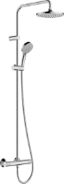 Hansgrohe Vernis Blend Showerpipe douche Green - chromé