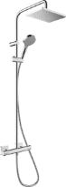 Hansgrohe Vernis Shape ShowerPipe douche Green  - chromé