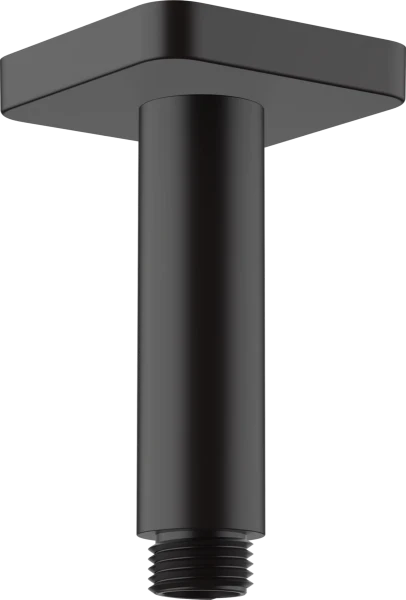 Hansgrohe Vernis Shape bras de douche plafond 100 mm - noir mat