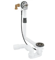Grohe  Talentofill vidage de baignoir b/d - Brushed Hard Graphite
