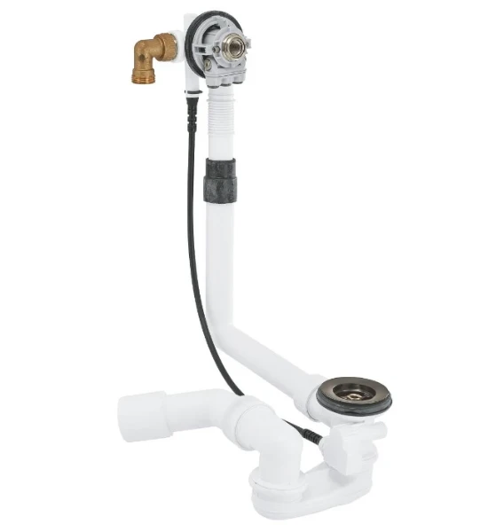 Grohe  Talentofill vidage de baignoir b/d - Brushed Hard Graphite