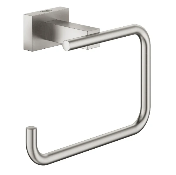 Grohe Essentials Cube New dérouleur de papier - supersteel