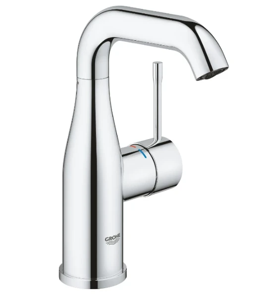 Grohe Essence New mitigeur lavabo corps lisse m - chromé