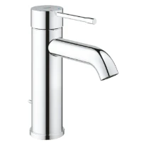 Grohe Essence New mitigeur lavabo S - chromé - gebogen bek