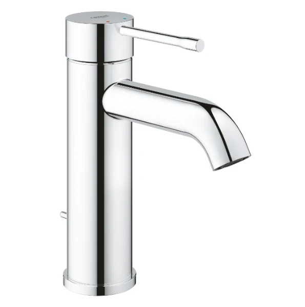 Grohe Essence New mitigeur lavabo S - chromé - gebogen bek