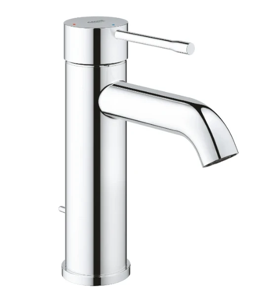 Grohe Essence New mitigeur lavabo S - chromé - gebogen bek - coolstart