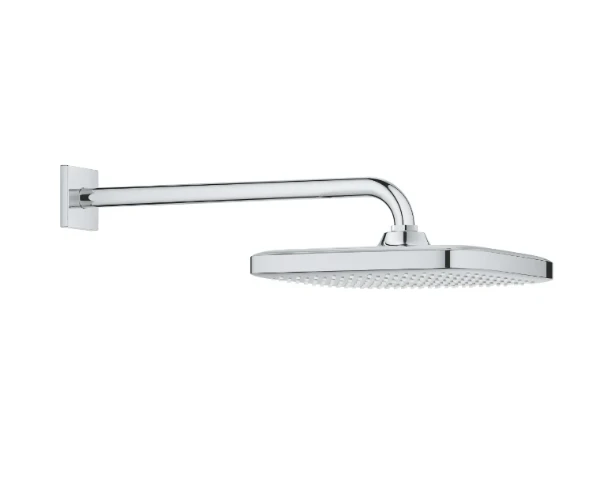 Grohe Tempesta Cube 250 hoofddouche met douchearm 380 mm - vierkant - chroom