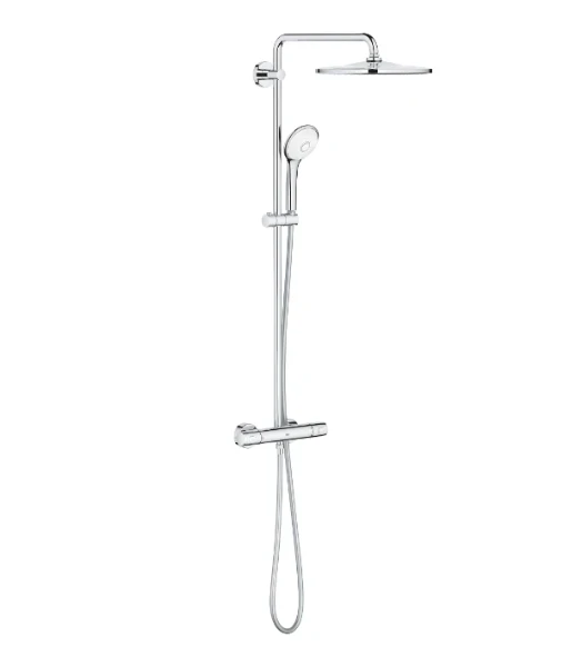 Grohe Euphoria System 310 douchesysteem met douchethermostaat - chroom - debiet begrensd