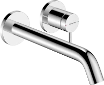 Hansgrohe Tecturis S mitigeur lavabo pour modèle encastré montage mural avec bec 225 mm - chromé
