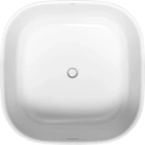 Duravit Zencha baignoire autoportante 1250 x 1250 mm - blanc mat - avec habillage et cadre