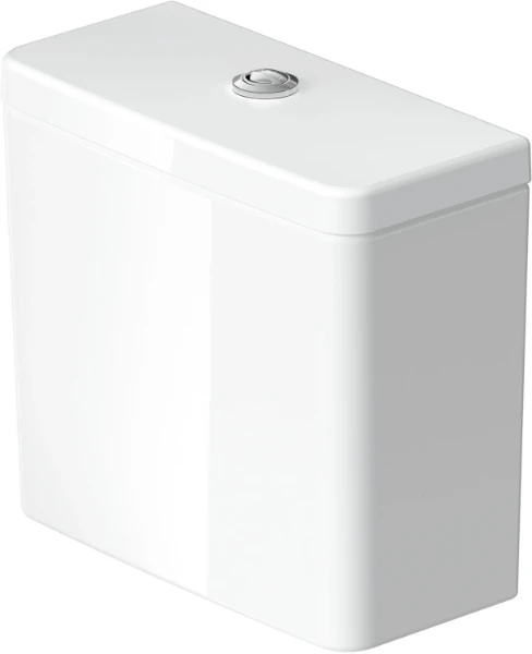 Duravit D-Neo réservoir de chasse - blanc - raccordement en bas/à l'arrière gauche - Dual Flush