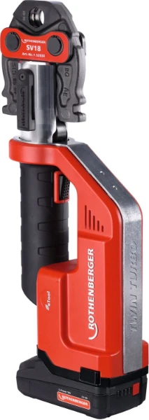 Rothenberger Romax Compact III perstang basisset 2 (incl 2x batterij 2Ah)