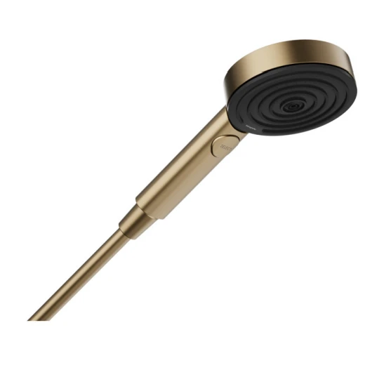 Hansgrohe Pulsify Select S 105 douchette 3 jets Relaxation écosmart - bronze brossé