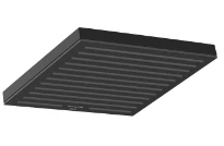 Hansgrohe Pulsify E 260 douche de tête 1jet écosmart - noir mat