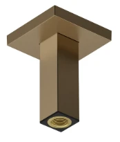 Hansgrohe Pulsify E Bras de douche pour plafond 10cm Brushed Bronze