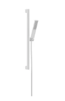 Hansgrohe Pulsify E Set de douche 1jet EcoSmart+ Unica avec barre de douche 65cm Matt White