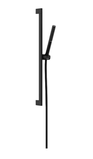 Hansgrohe Pulsify S Ensemble de douche 100 1jet EcoSmart+ avec barre de douche 65 cm Matt Black