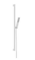 Hansgrohe Pulsify E Set de douche 1jet Unica avec barre de douche 90cm Matt White