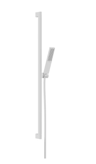 Hansgrohe Pulsify E Set de douche 1jet Unica avec barre de douche 90cm Matt White
