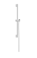 Hansgrohe Unica Barre de douche Pulsify S 65 cm avec Push Slider et flexible Matt White
