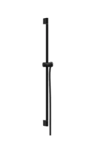 Hansgrohe Unica Barre de douche Pulsify S 90 cm avec Push Slider et flexible Matt Black