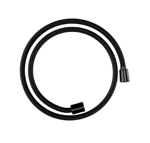 Hansgrohe Designflex Flexible de douche textile 125 cm Brushed Black Chrome