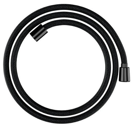 Hansgrohe Designflex Flexible de douche textile 160 cm Brushed Black Chrome