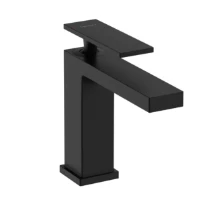 Hansgrohe Tecturis E Mitigeur lavabo 110 avec vidage Push-Open Matt Black