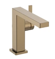 Hansgrohe Tecturis E Mitigeur lavabo Fine 110 CoolStart avec garniture Push-Open Brushed Bronze