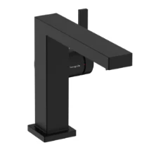 Hansgrohe Tecturis E 110 mitigeur lavabo Fine CoolStart avec Push-Open - noir mat