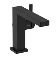 Hansgrohe Tecturis E Mitigeur de lavabo Fine 110 CoolStart avec vidage Push-Open Matt Black