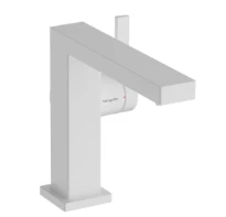 Hansgrohe Tecturis E Mitigeur de lavabo Fine 110 CoolStart avec vidage Push-Open Matt White
