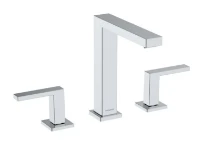 Hansgrohe Tecturis E Mélangeur lavabo 3 trous 150 avec vidage Push-Open chromé